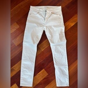 Worn once skinny white loft pants